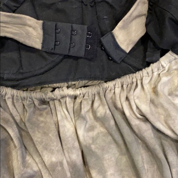 Tye dye midi dress with bra top - Picture 4 of 4